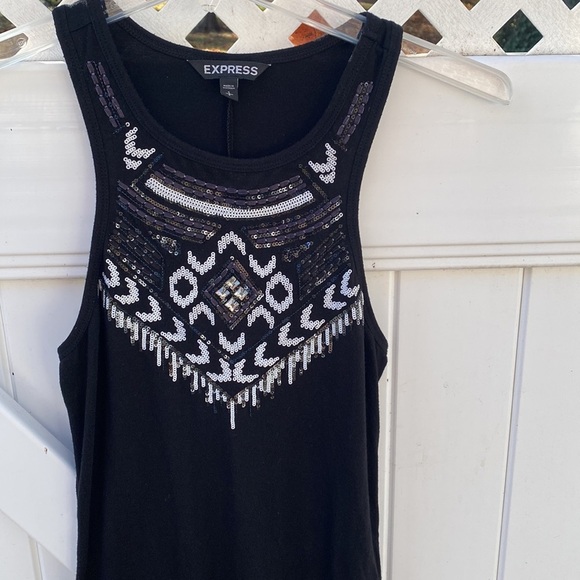 Express black stretchy dress size: S - Picture 2 of 8